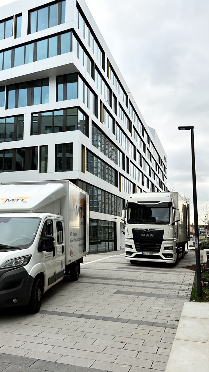 LKW bei Umzug